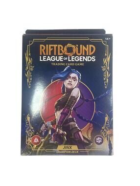 Riftbound League Of Legends Jinx Champion Starter Deck TCG UVS Games English (2)